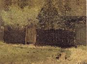 Levitan, Isaak Grun May First oil painting on canvas